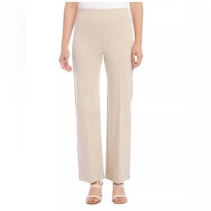 Karan Kane Kala Tan Khaki Wide Leg Pant Small NWOT